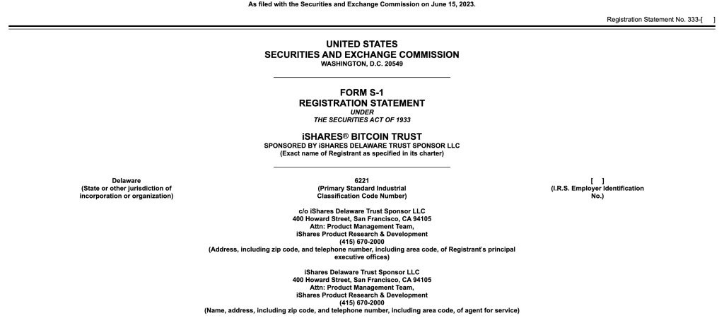 iShares Bitcoin Trust