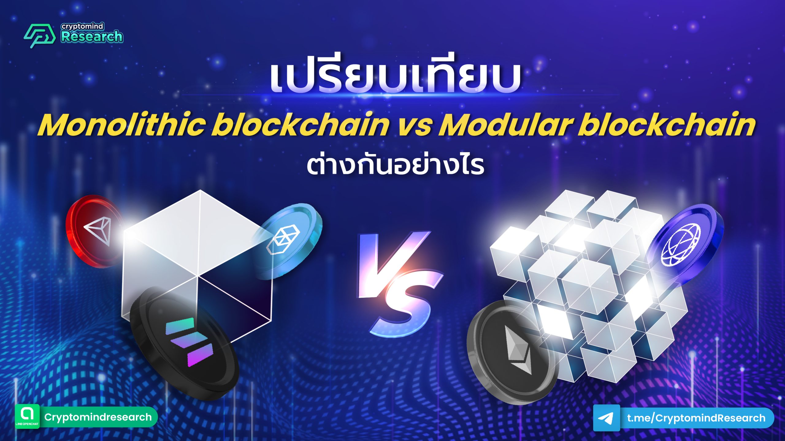 เปรียบเทียบ Monolithic Blockchain Vs Modular Blockchain ต่างกันอย่างไร ...