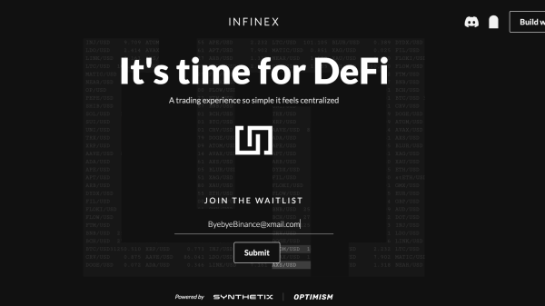 Infinex DEX form Synthetix founder